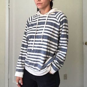 Vince Striped Hoodie